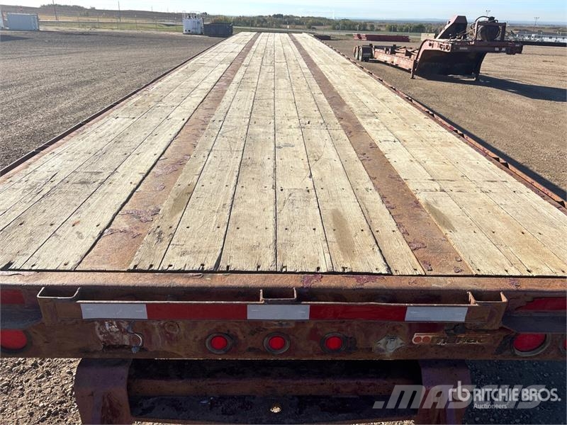 Manac 53 ft Tri/A Flatbed Oilfield Trailer İşleme Ekipmanı