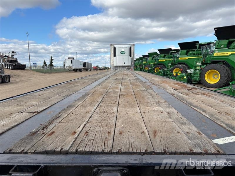 Manac 53 ft Tri/A Flatbed Trailer Platós / Ponyvás pótkocsik