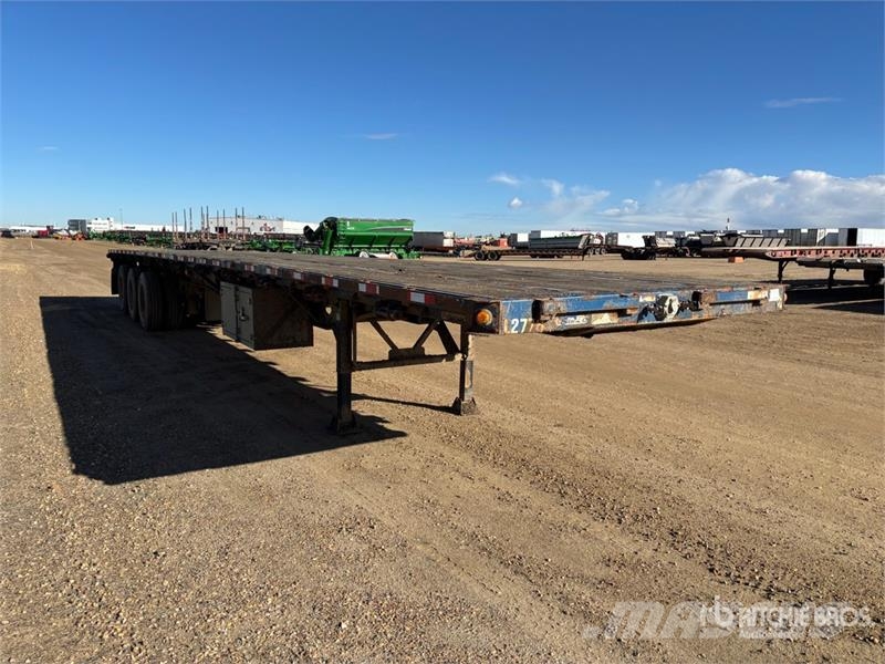Manac 53 ft Tri/A Flatbed Trailer Madelhaagised