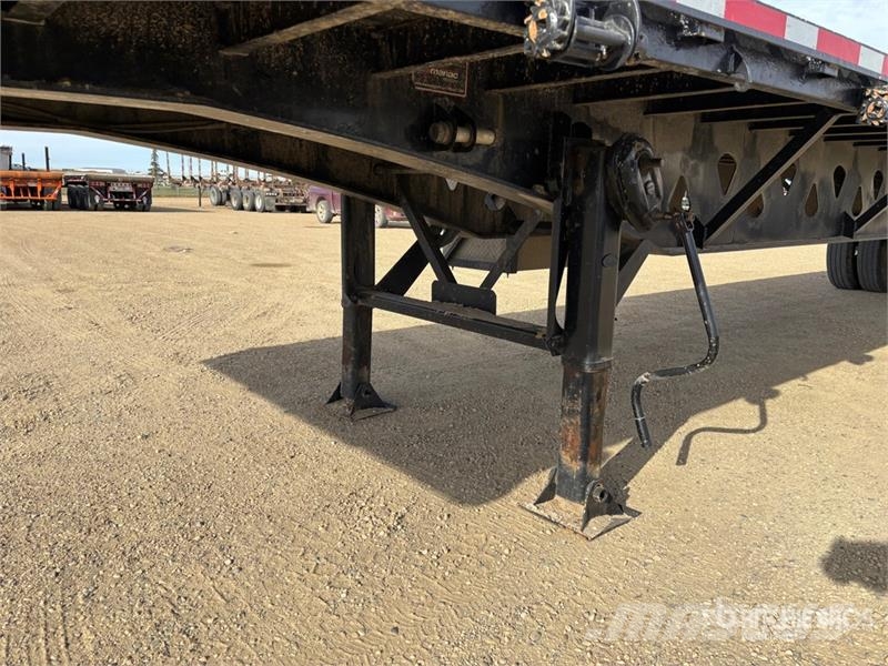 Manac 53 ft Tri/A Flatbed Trailer Platós / Ponyvás pótkocsik