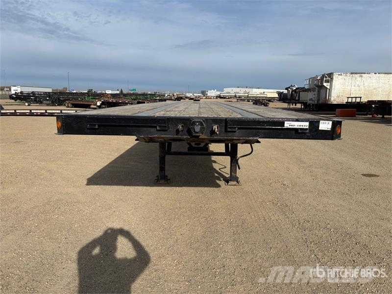 Manac 53 ft Tri/A Flatbed Trailer Platós / Ponyvás pótkocsik
