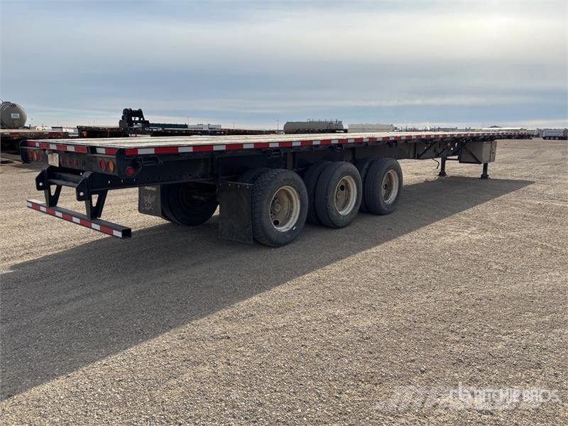 Manac 53 ft Tri/A Flatbed Trailer Platós / Ponyvás pótkocsik