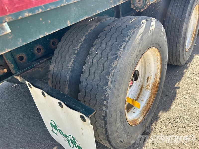 Manac 53 ft Tri/A Flatbed Trailer مقطوروات مسطحة/مفصلية الجوانب