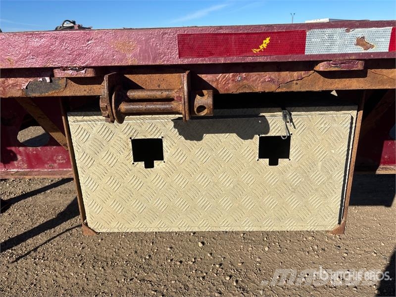 Manac 53 ft Tri/A Flatbed Oilfield Trailer İşleme Ekipmanı