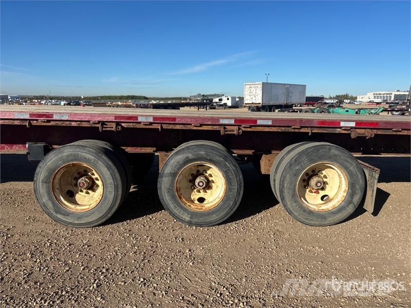 Manac 53 ft Tri/A Flatbed Oilfield Trailer İşleme Ekipmanı