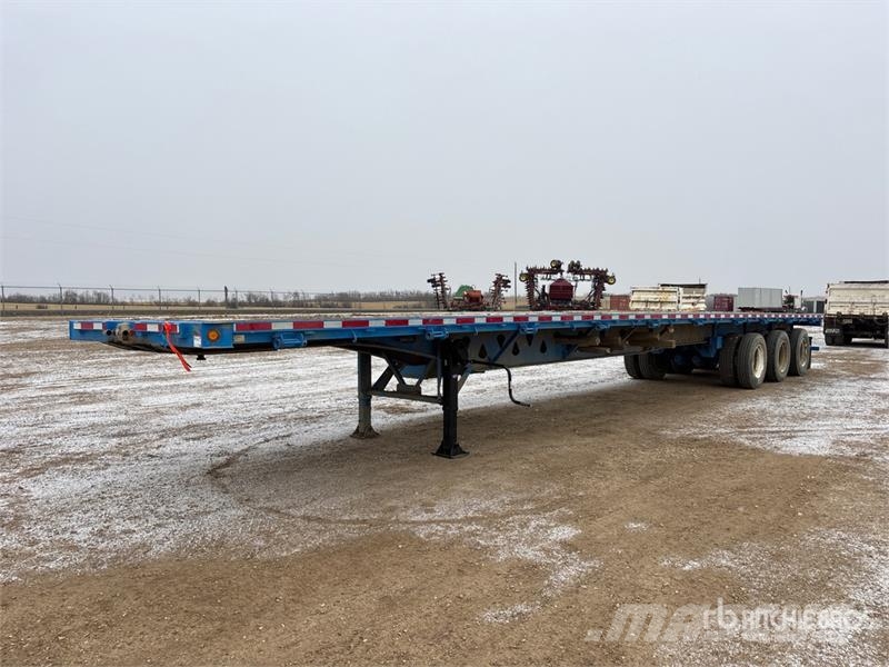 Manac 53 ft Tri/A Flatbed Trailer Flatbed/Dropside trailers