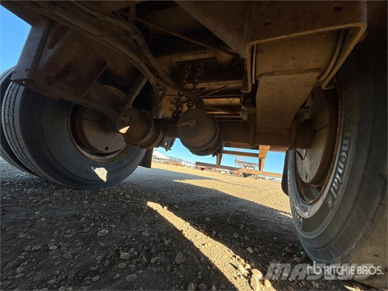 Manac 53 ft Tri/A Flatbed Oilfield Trailer İşleme Ekipmanı