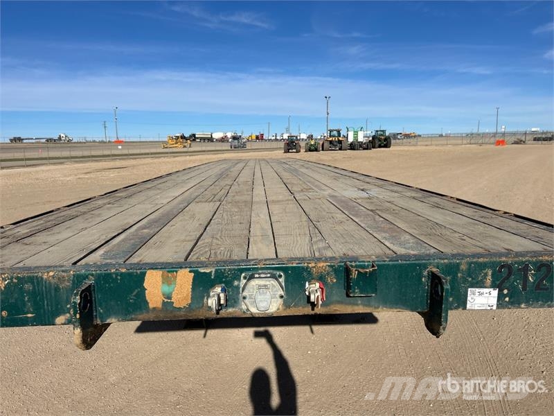 Manac 53 ft Tri/A Flatbed Trailer مقطوروات مسطحة/مفصلية الجوانب