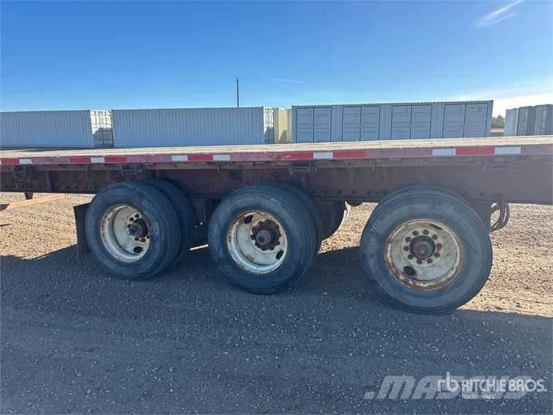Manac 53 ft Tri/A Flatbed Oilfield Trailer İşleme Ekipmanı