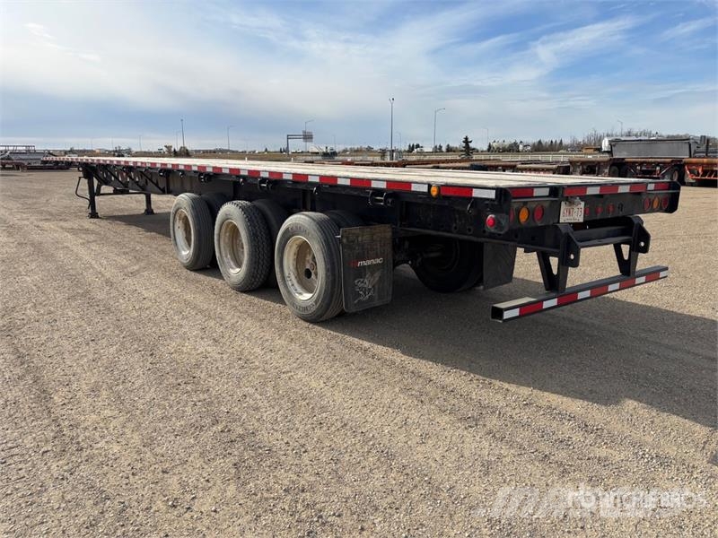 Manac 53 ft Tri/A Flatbed Trailer Platós / Ponyvás pótkocsik