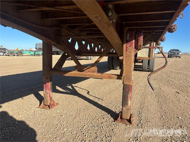 Manac 53 ft Tri/A Flatbed Oilfield Trailer İşleme Ekipmanı