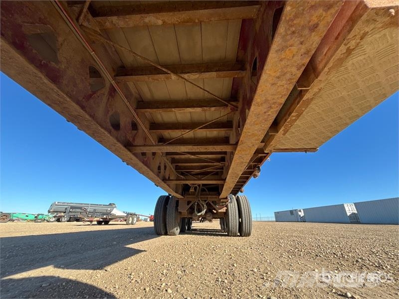 Manac 53 ft Tri/A Flatbed Oilfield Trailer İşleme Ekipmanı