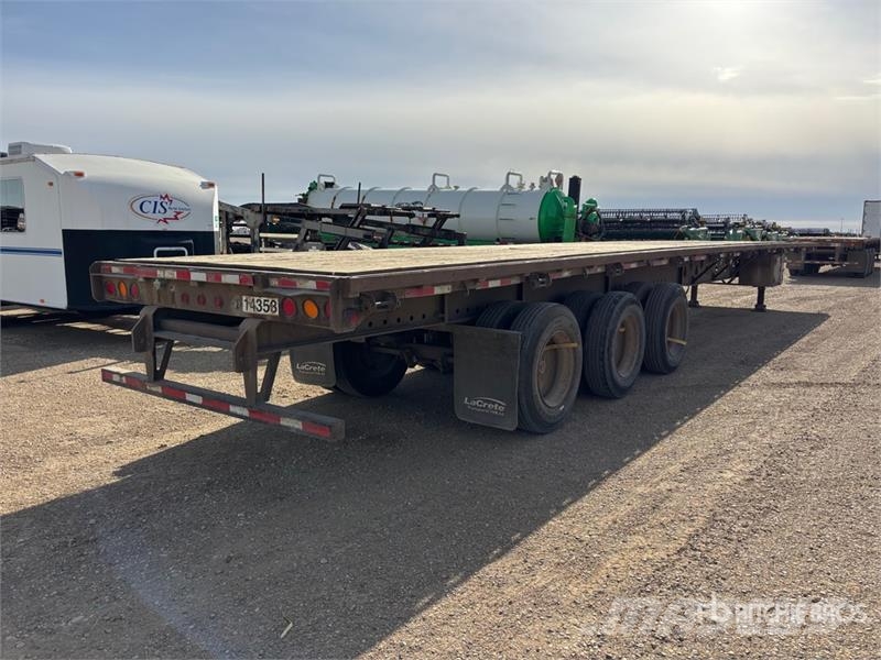 Manac 53 ft Tri/A Flatbed Trailer Прицепы-платформы/боковая разгрузка