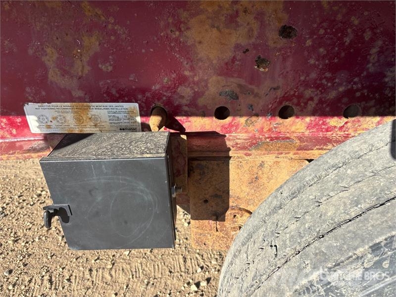 Manac 53 ft Tri/A Flatbed Oilfield Trailer İşleme Ekipmanı