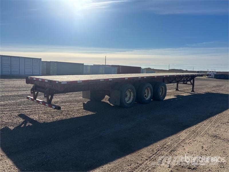 Manac 53 ft Tri/A Flatbed Oilfield Trailer İşleme Ekipmanı