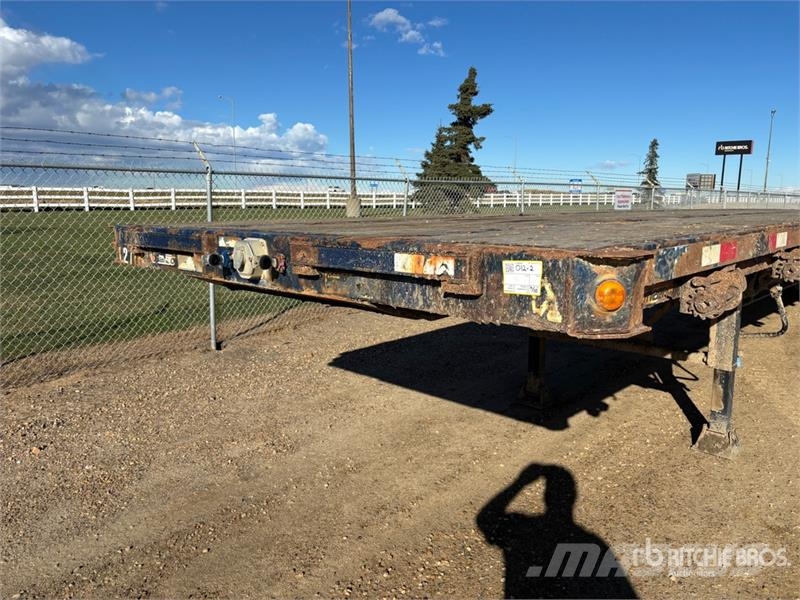 Manac 53 ft Tri/A Flatbed Trailer Madelhaagised