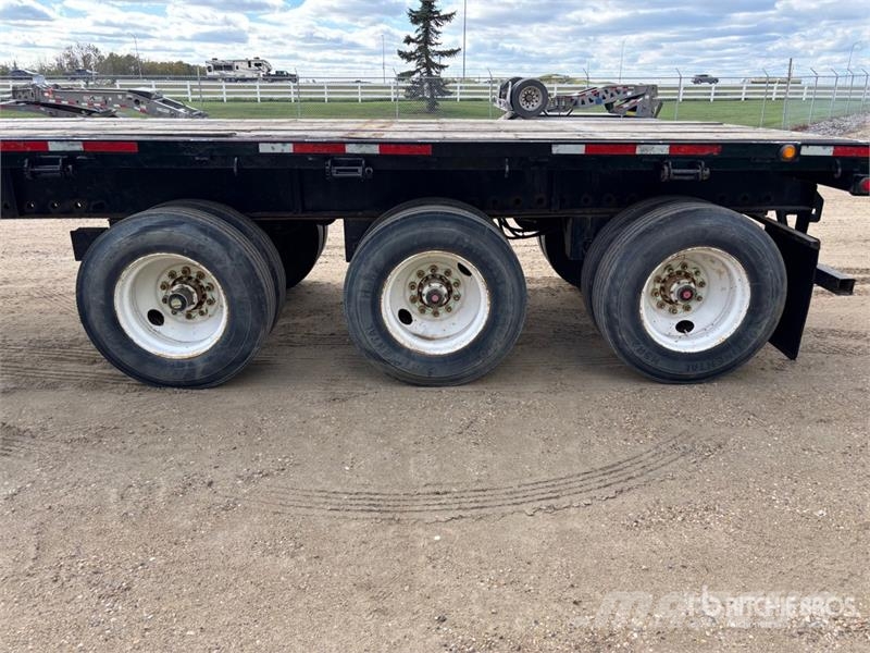 Manac 53 ft Tri/A Flatbed Trailer Platós / Ponyvás pótkocsik