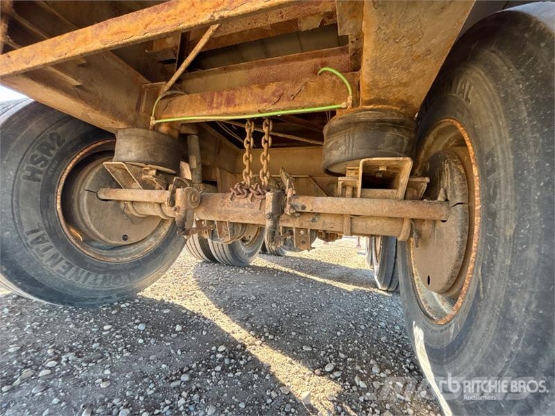 Manac 53 ft Tri/A Flatbed Oilfield Trailer İşleme Ekipmanı