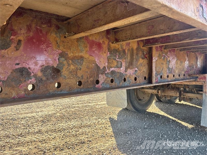 Manac 53 ft Tri/A Flatbed Oilfield Trailer İşleme Ekipmanı
