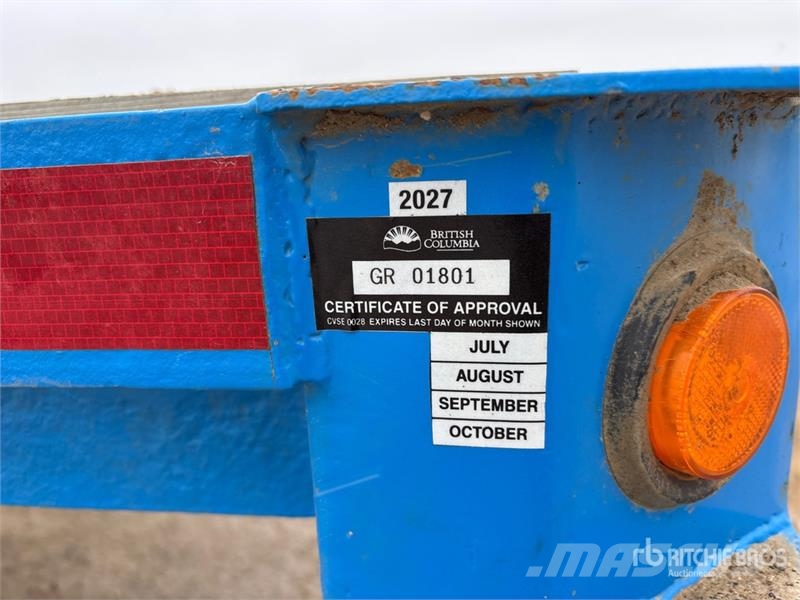 Manac 53 ft Tri/A Flatbed Trailer Flatbed/Dropside trailers