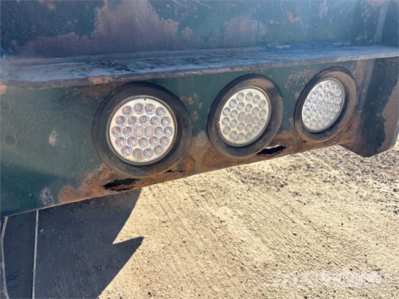 Manac 53 ft Tri/A Flatbed Trailer Anhænger med lad/Flatbed