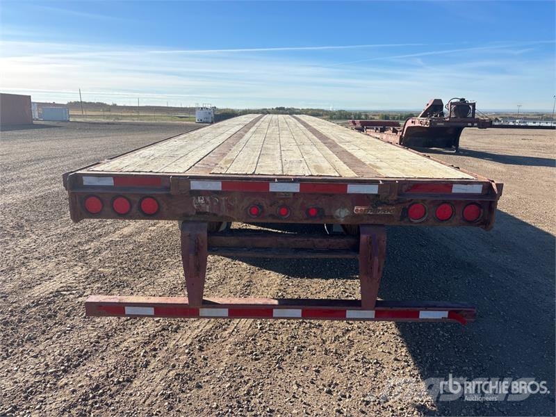 Manac 53 ft Tri/A Flatbed Oilfield Trailer İşleme Ekipmanı
