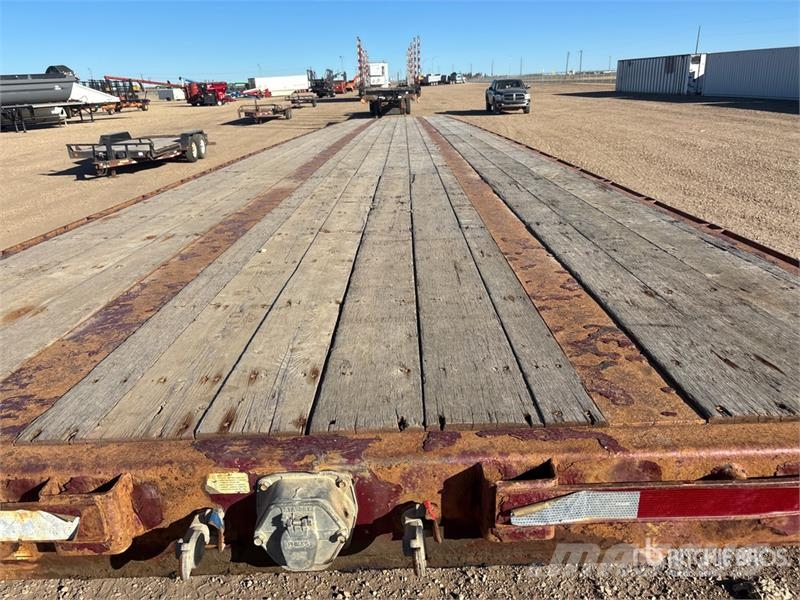 Manac 53 ft Tri/A Flatbed Oilfield Trailer İşleme Ekipmanı