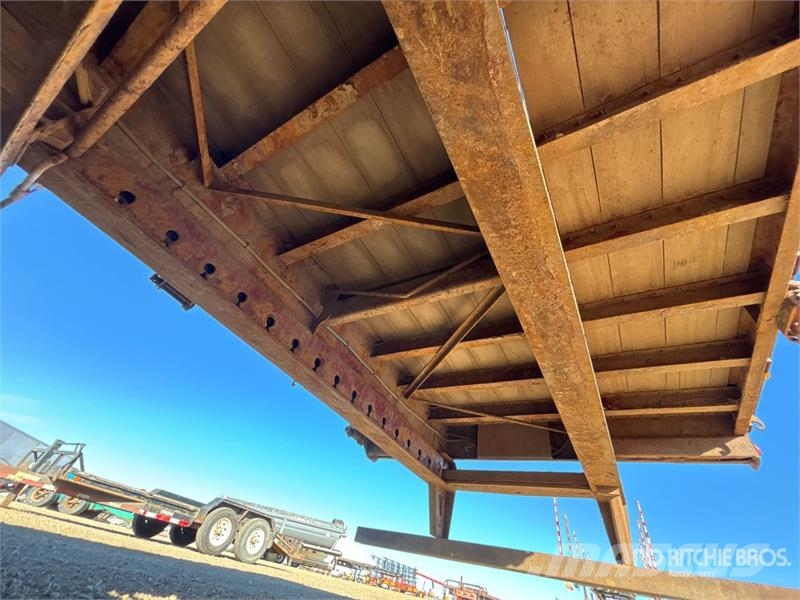 Manac 53 ft Tri/A Flatbed Oilfield Trailer İşleme Ekipmanı