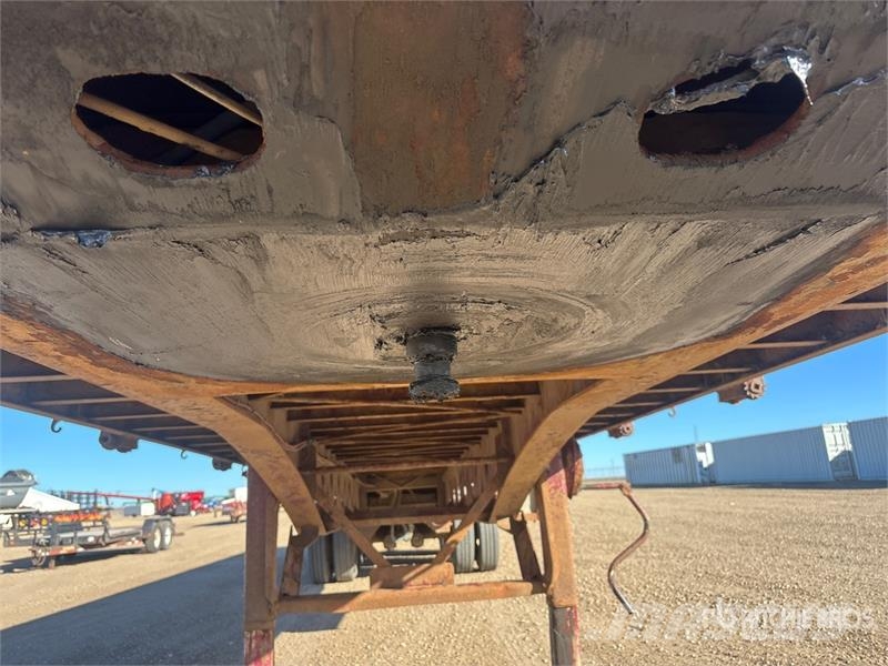Manac 53 ft Tri/A Flatbed Oilfield Trailer İşleme Ekipmanı
