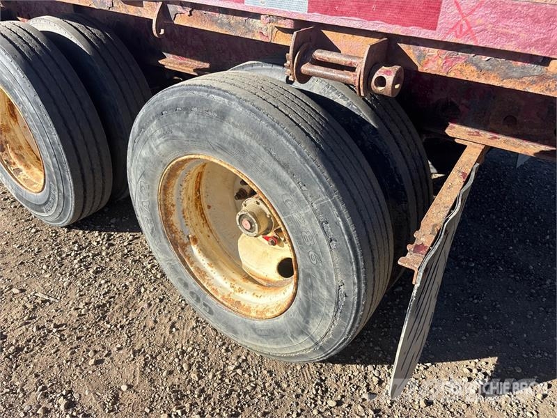 Manac 53 ft Tri/A Flatbed Oilfield Trailer İşleme Ekipmanı