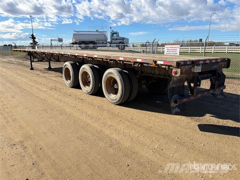 Manac 53 ft Tri/A Flatbed Trailer Madelhaagised