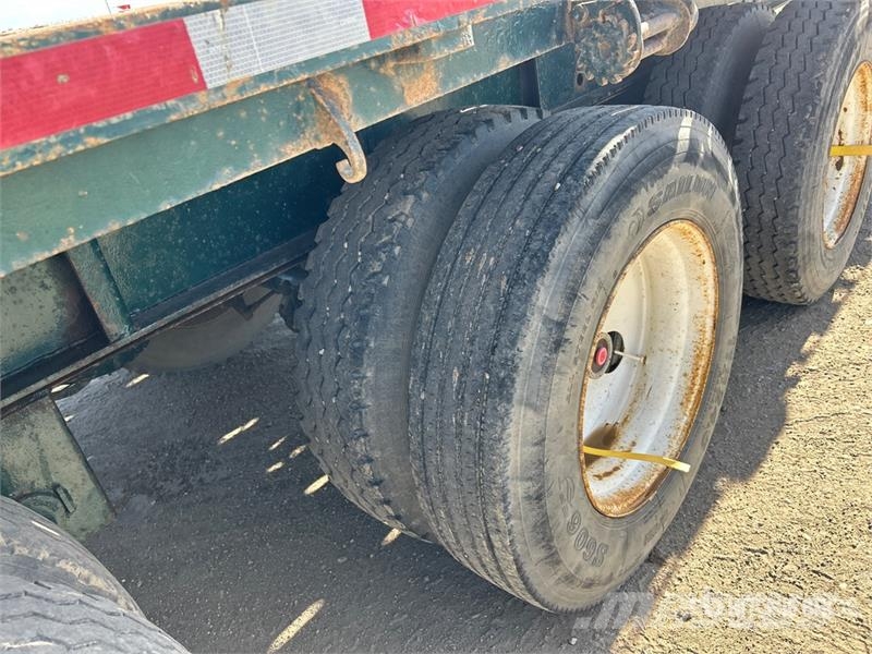 Manac 53 ft Tri/A Flatbed Trailer مقطوروات مسطحة/مفصلية الجوانب