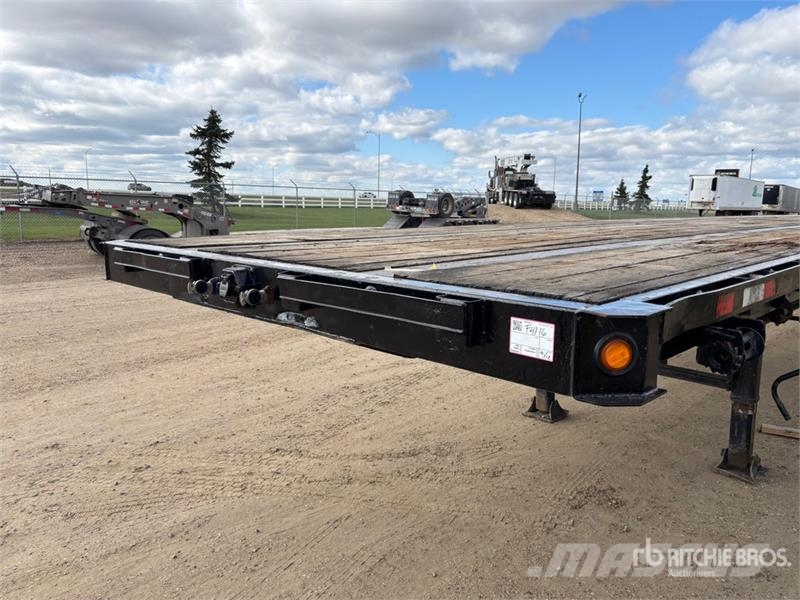 Manac 53 ft Tri/A Flatbed Trailer Platós / Ponyvás pótkocsik