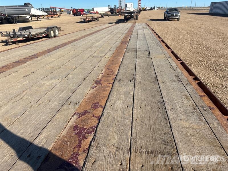 Manac 53 ft Tri/A Flatbed Oilfield Trailer İşleme Ekipmanı