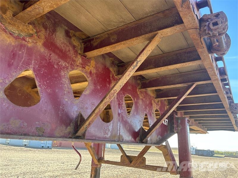 Manac 53 ft Tri/A Flatbed Oilfield Trailer İşleme Ekipmanı
