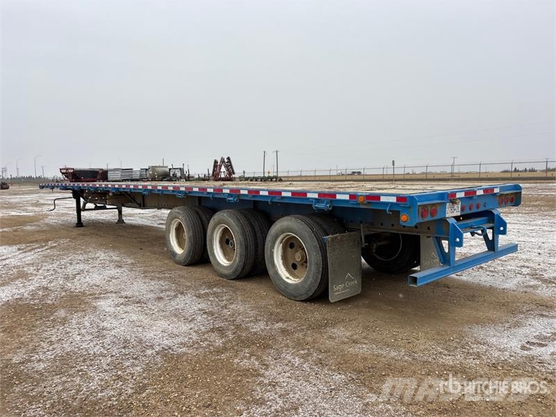 Manac 53 ft Tri/A Flatbed Trailer Flatbed/Dropside trailers