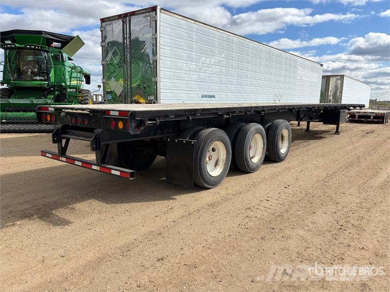 Manac 53 ft Tri/A Flatbed Trailer Platós / Ponyvás pótkocsik