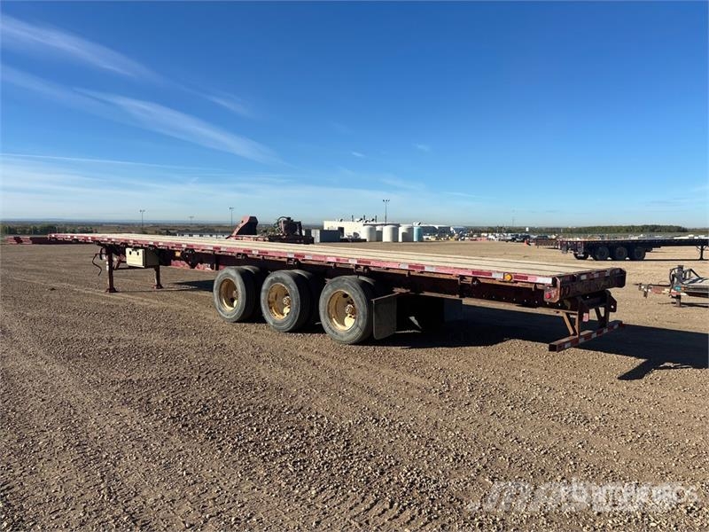 Manac 53 ft Tri/A Flatbed Oilfield Trailer İşleme Ekipmanı