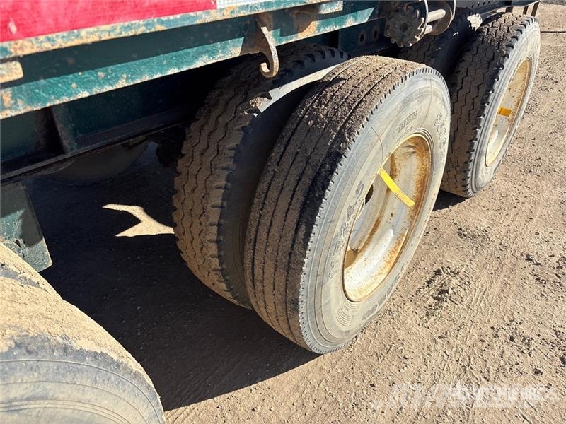 Manac 53 ft Tri/A Flatbed Trailer Anhænger med lad/Flatbed
