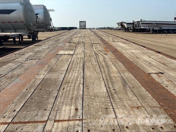 Manac 53 ft Tri/A Flatbed Trailer Vlakke laadvloer