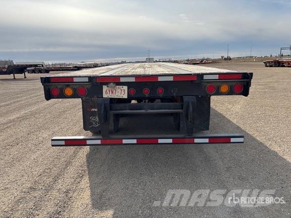 Manac 53 ft Tri/A Flatbed Trailer Platós / Ponyvás pótkocsik