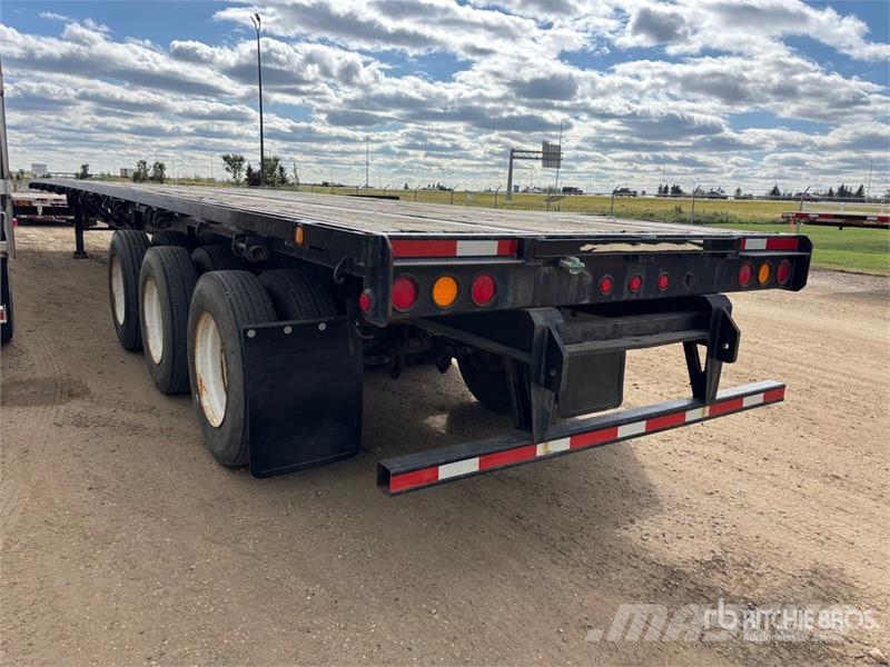Manac 53 ft Tri/A Flatbed Trailer Platós / Ponyvás pótkocsik