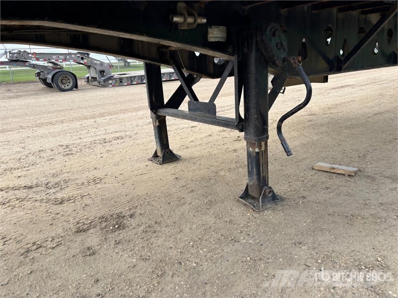 Manac 53 ft Tri/A Flatbed Trailer Platós / Ponyvás pótkocsik