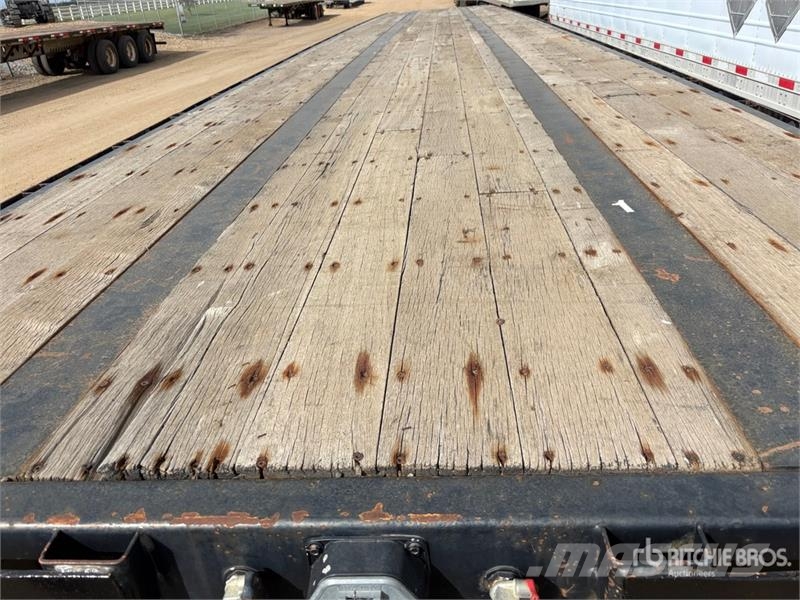 Manac 53 ft Tri/A Flatbed Trailer Platós / Ponyvás pótkocsik