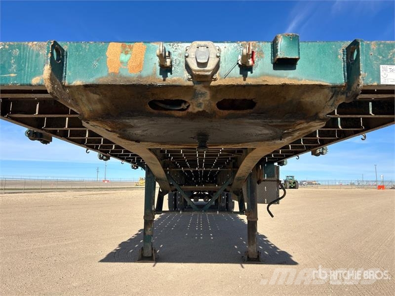 Manac 53 ft Tri/A Flatbed Trailer مقطوروات مسطحة/مفصلية الجوانب
