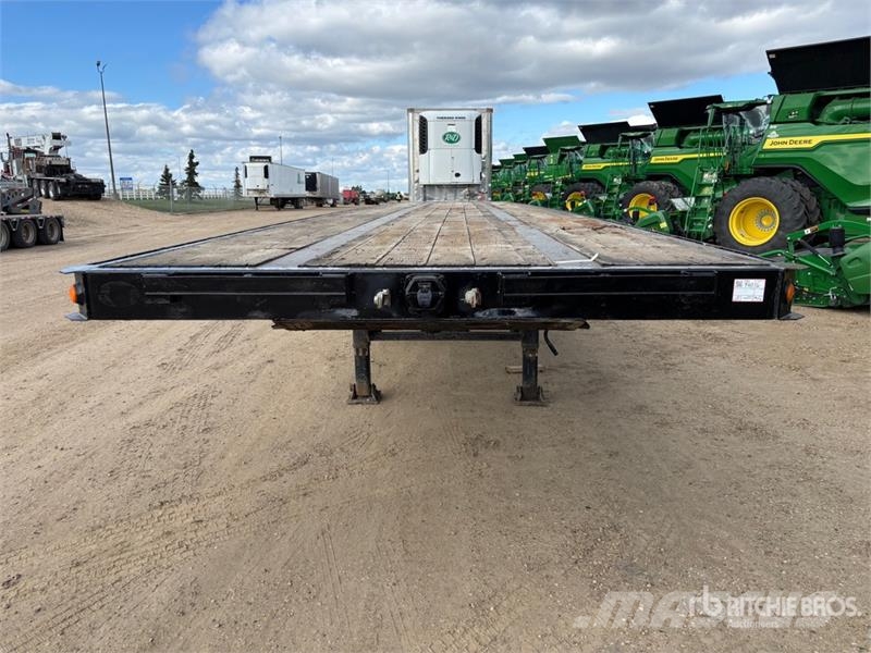 Manac 53 ft Tri/A Flatbed Trailer Platós / Ponyvás pótkocsik