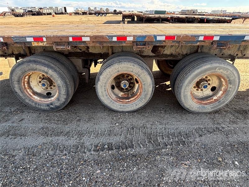 Manac 53 ft Tri/A Flatbed Trailer Madelhaagised