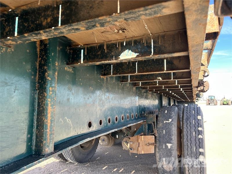 Manac 53 ft Tri/A Flatbed Trailer مقطوروات مسطحة/مفصلية الجوانب