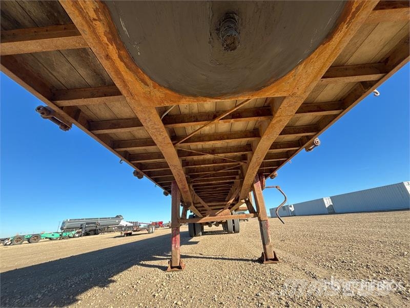 Manac 53 ft Tri/A Flatbed Oilfield Trailer İşleme Ekipmanı