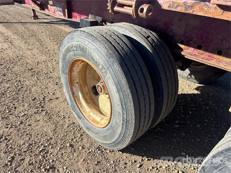 Manac 53 ft Tri/A Flatbed Oilfield Trailer İşleme Ekipmanı